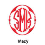 A red circle with the letters smc and the name macy.